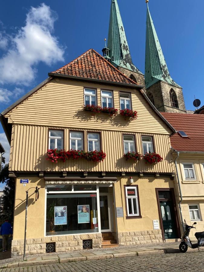 Zum Mathildenbrunnen Leilighet Quedlinburg Eksteriør bilde